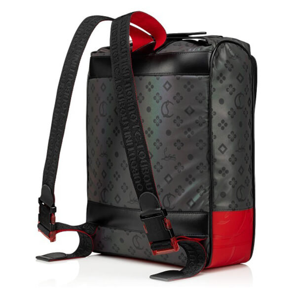 クリスチャン ルブタン リュック 偽物◆ディオール louboutin Hop'n Zip◆ナイロンカーフスキン◆リュック 1205127B391